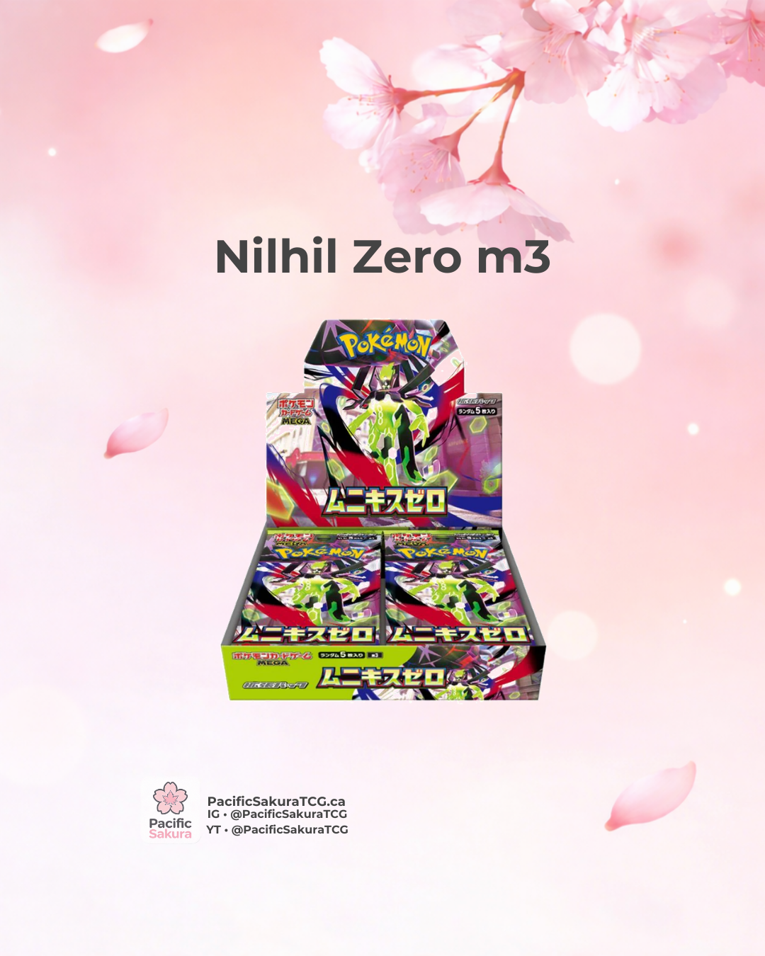 Pokémon Nihil Zero (m3) Booster Box - Sealed