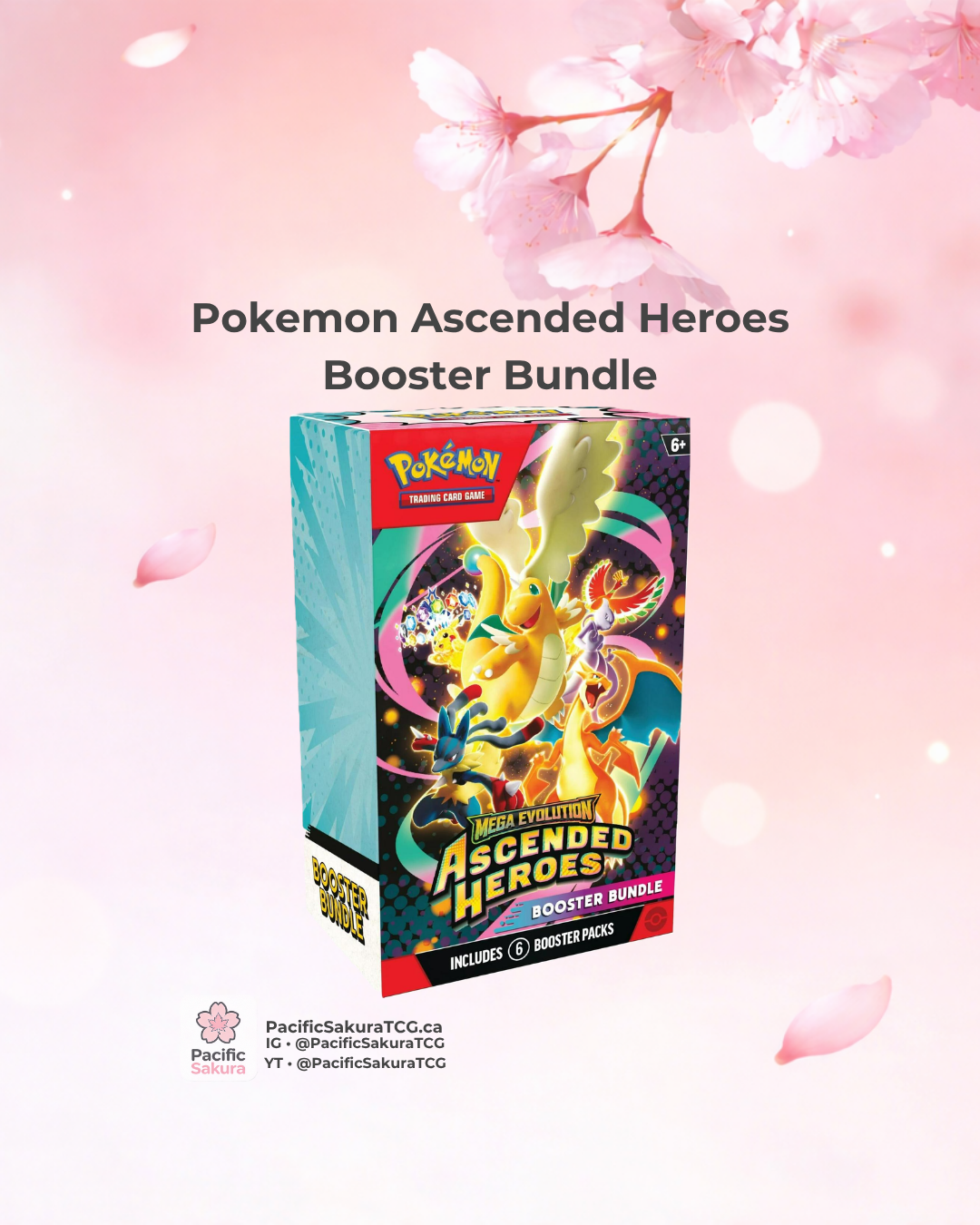 Pokemon Ascended Heroes (ASC) English Booster Bundle